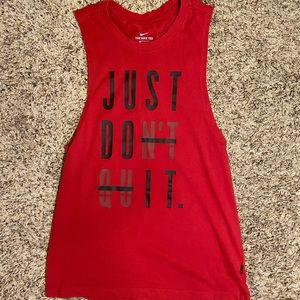 NIKE JUST DO IT TANK TOP